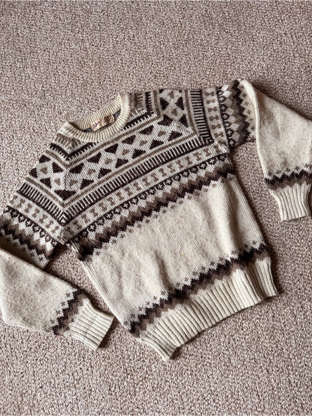 Vintage Zellers Crewneck Knitted Sweater